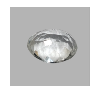 Natural White Topaz Gemstone 6.25ct. | Buy Certified White Topaz Online – Sarla Gems