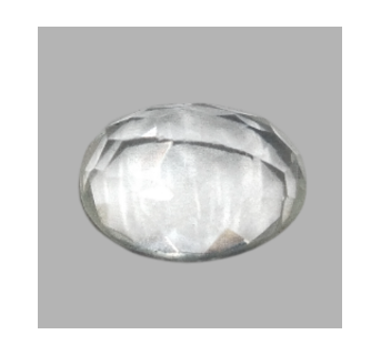 Natural White Topaz Gemstone 6.46ct. | Buy Certified White Topaz Online – Sarla Gems