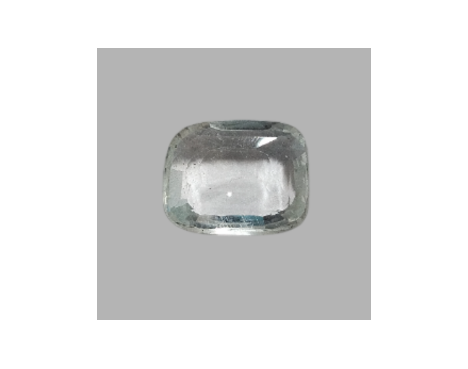 Natural White Topaz Gemstone 4.66ct. | Buy Certified White Topaz Online – Sarla Gems