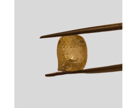 Yellow Sapphire 6.57ct.@15000 per. ct. (Super Premium)