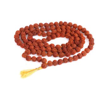 Natural 5 Mukhi Rudraksha Mala