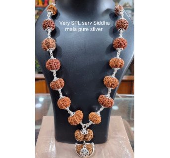 Sarv Siddha Mala Pure Silver