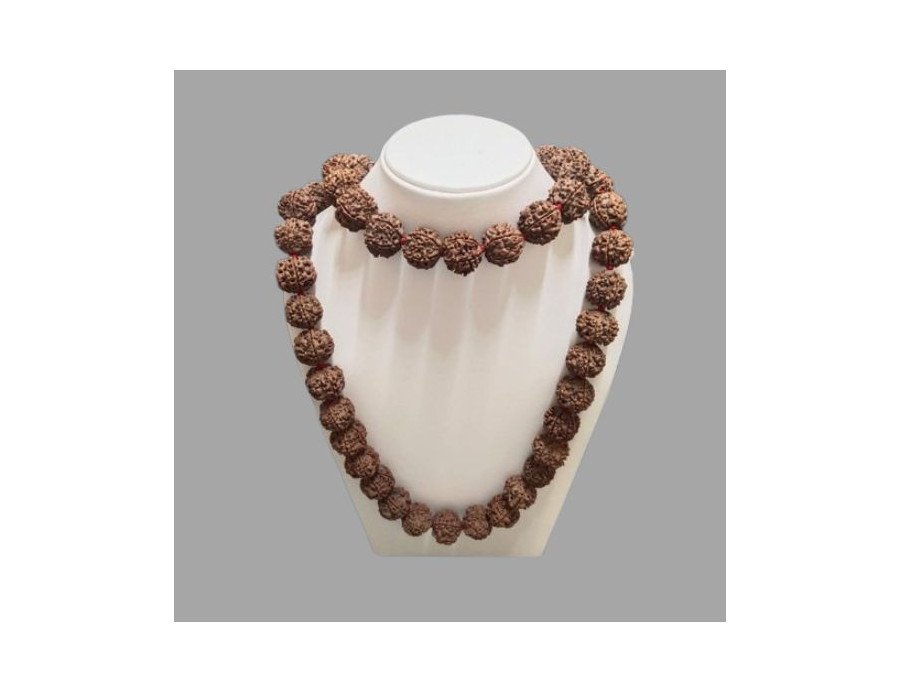 5 Mukhi Rudraksha Mala 54 Beads