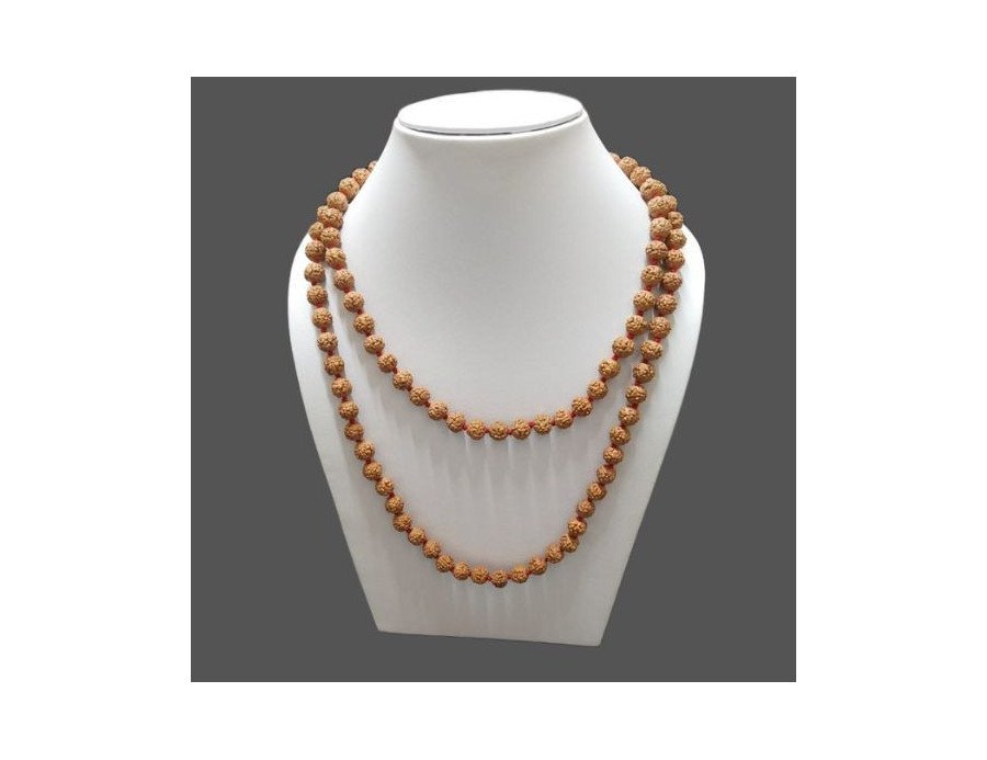5 Mukhi Rudraksha Mala 108 Beads