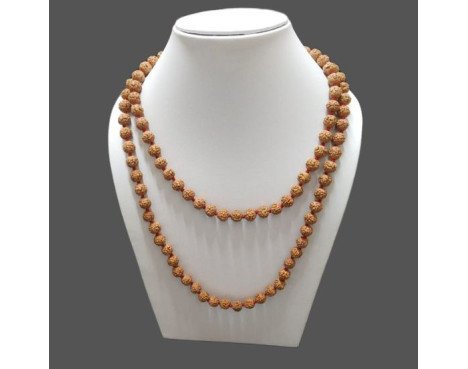 5 Mukhi Rudraksha Mala 108 Beads