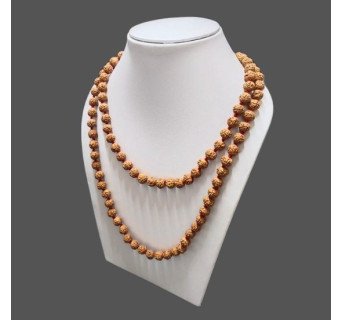 5 Mukhi Rudraksha Mala 108 Beads