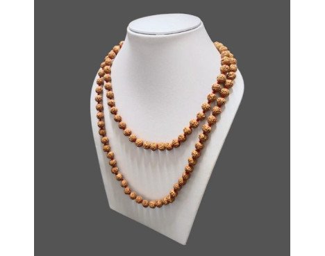 5 Mukhi Rudraksha Mala 108 Beads