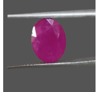 African Ruby 5.30ct.@12500 per. ct.(Super Premium)