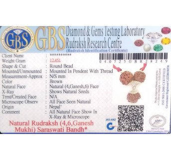 Saraswati Bandh -12.451 g.