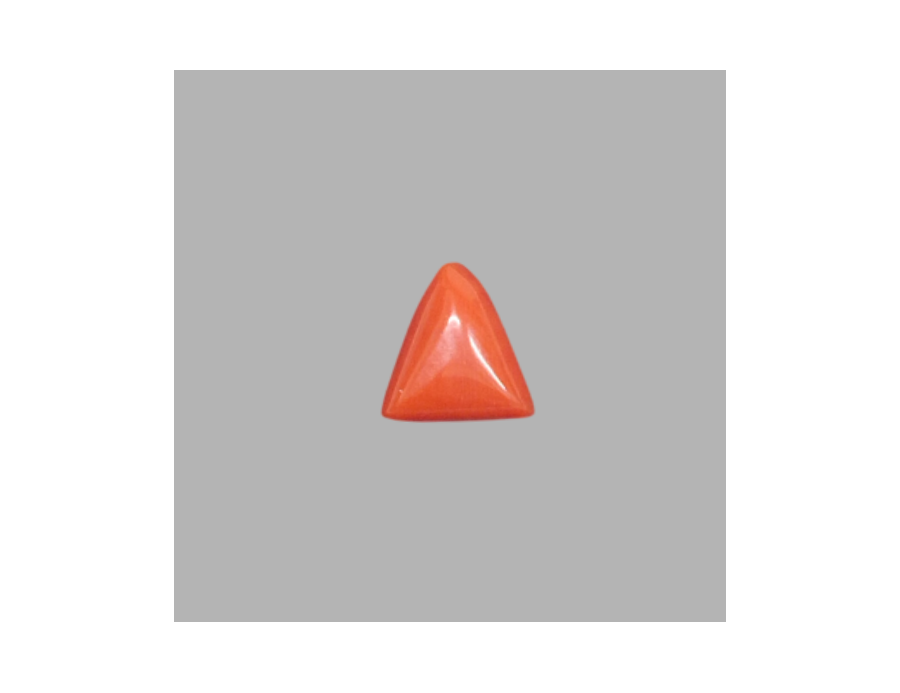 Italian Red Coral 5.22 ct.@1300 per. ct.(Luxury)