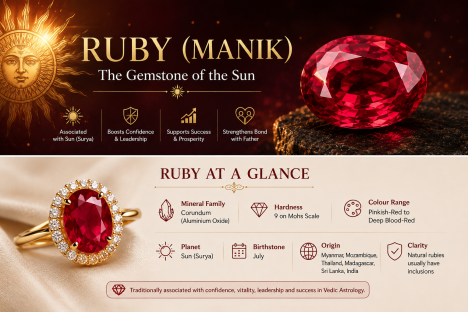 Ruby Stone (Manik): Meaning, Benefits, Price & Buying Guide